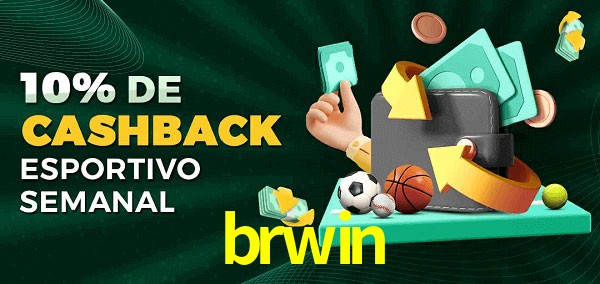10% de bônus de cashback na brwin